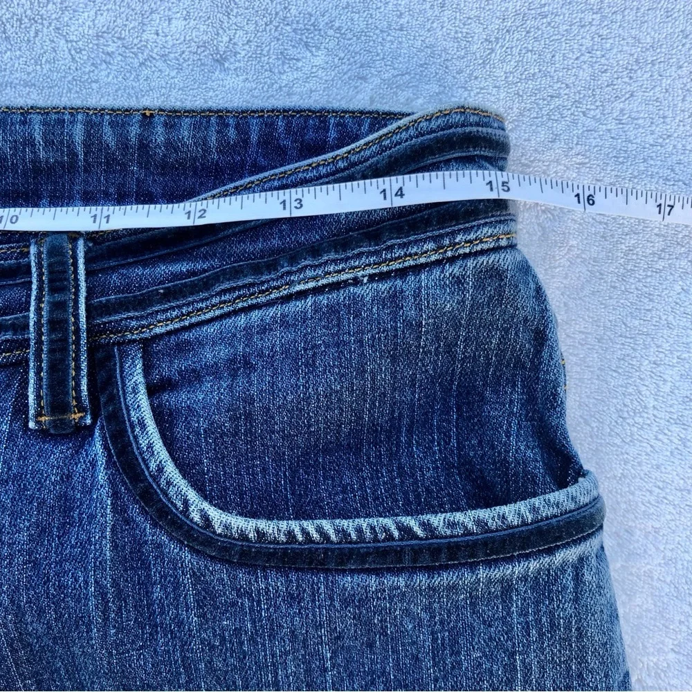 Jones New York Sport Petite Jeans Plus Size 8P Velvet Ribbon Trim Cotton - Picture 4 of 10